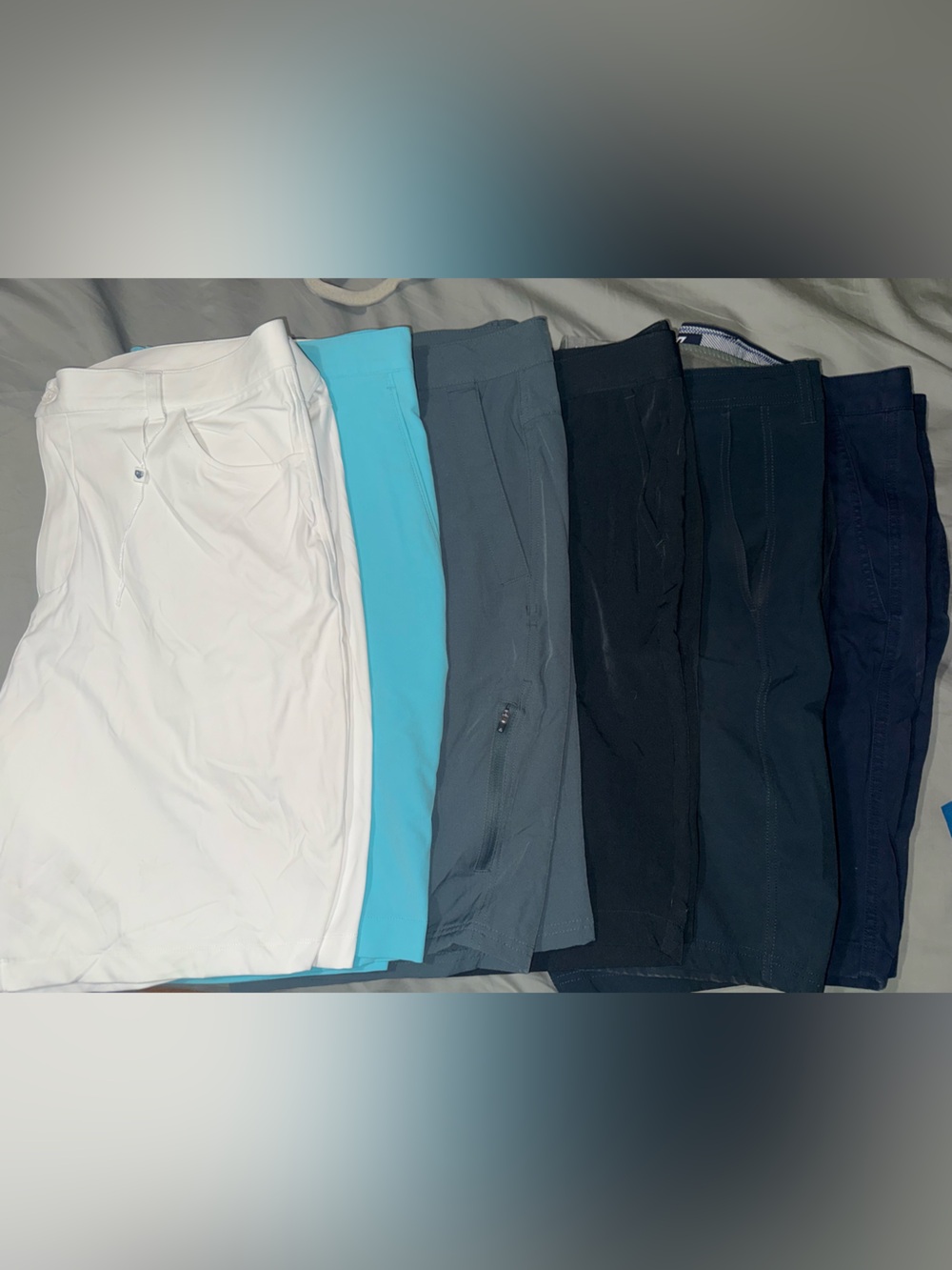Lot of 6 Men's Golf Shorts Size 40 - Cutter & Buck, Linksoul, 1764 Golf, Gerry